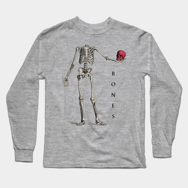 Bones Long Sleeve T-Shirt by The Inspire Cafe